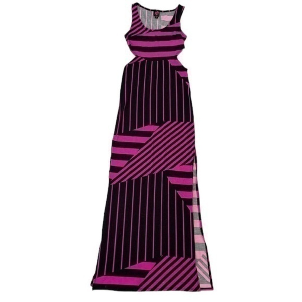 2B BeBe Long Maxi Cut Out Sides Dress